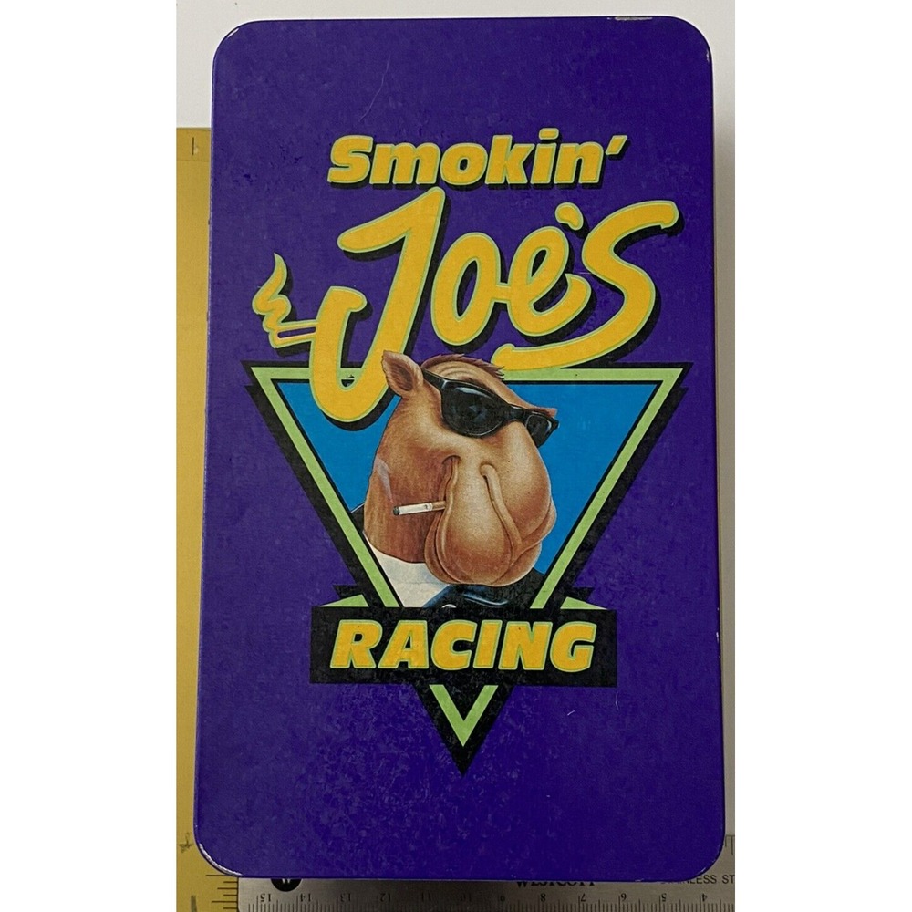 Vintage 1994 Smokin' Joe's Racing Camel Tin With 50 Book Matches Unopened - NEW